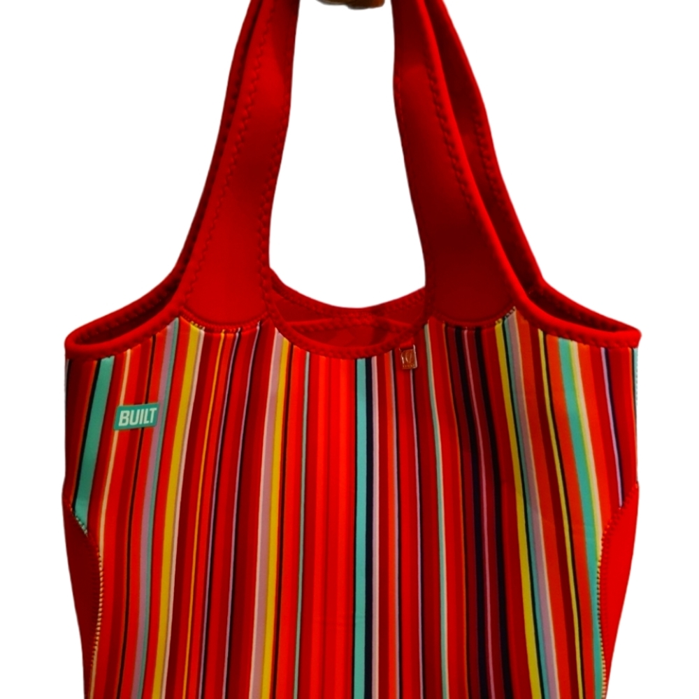 Built NY Striped Neoprene Tote
